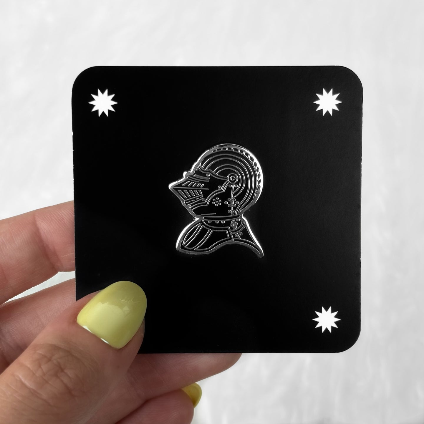 Helm Enamel Pin - Pins & Patches - While Odin Sleeps